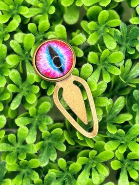 Dragon Eye Metal Clip Bookmark